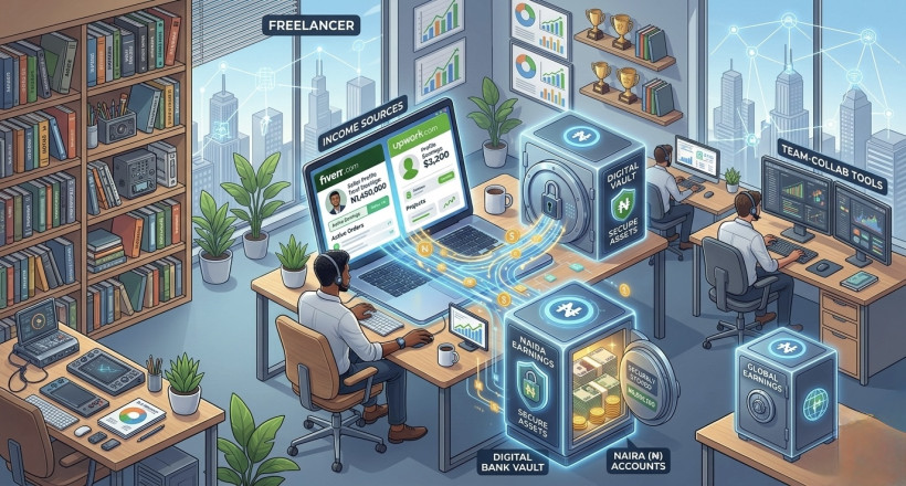 Receive Freelance Payments in Nigeria (Upwork/Fiverr 2026)