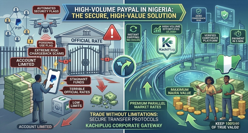 How to Safely Trade High Volume PayPal Funds in Nigeria (Without Account Bans)