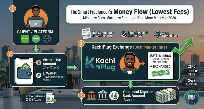 The Complete Nigerian Freelancer Payment Guide: How to Get Paid &amp; Keep More Money in 2026