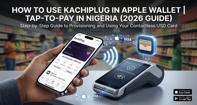 How to Add Your KachiPlug Virtual Card to Apple Wallet for Contactless Payments in Nigeria (2026)